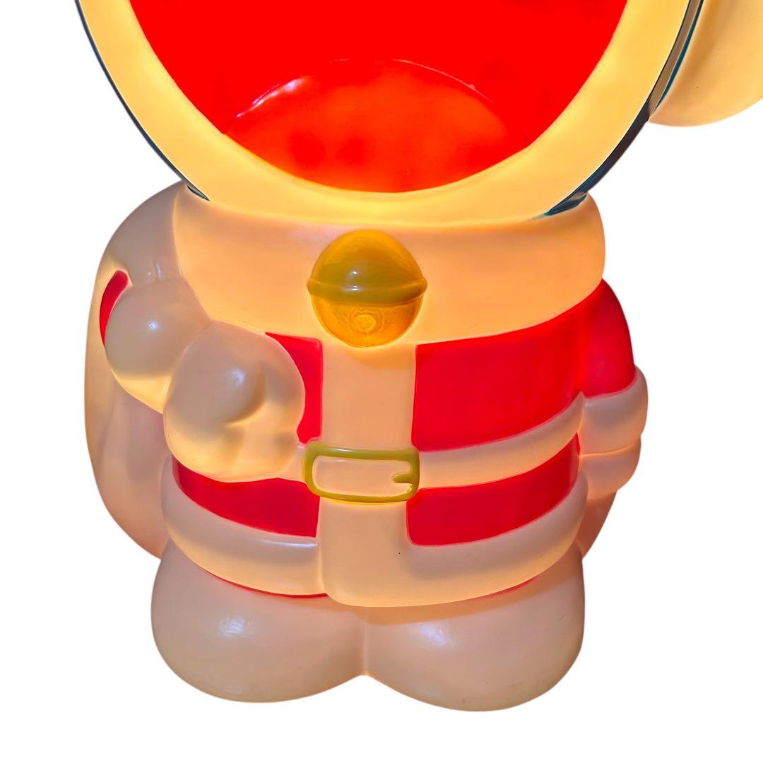 希少品　特大ドラえもん　サンタクロース　ライト点灯ok クリスマス