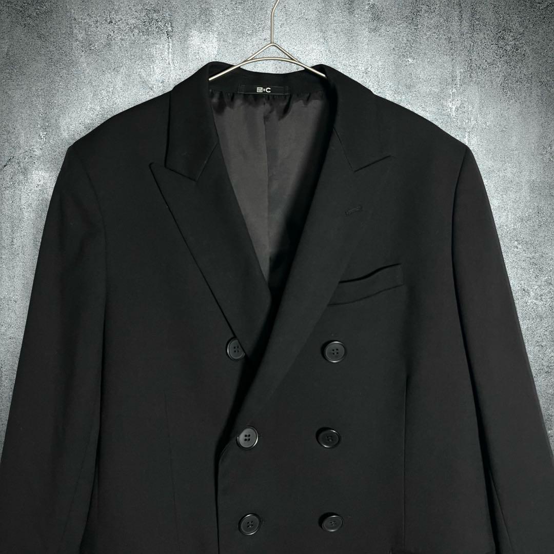 UNIQLO C ダブルテーラードジャケット ブラック XL