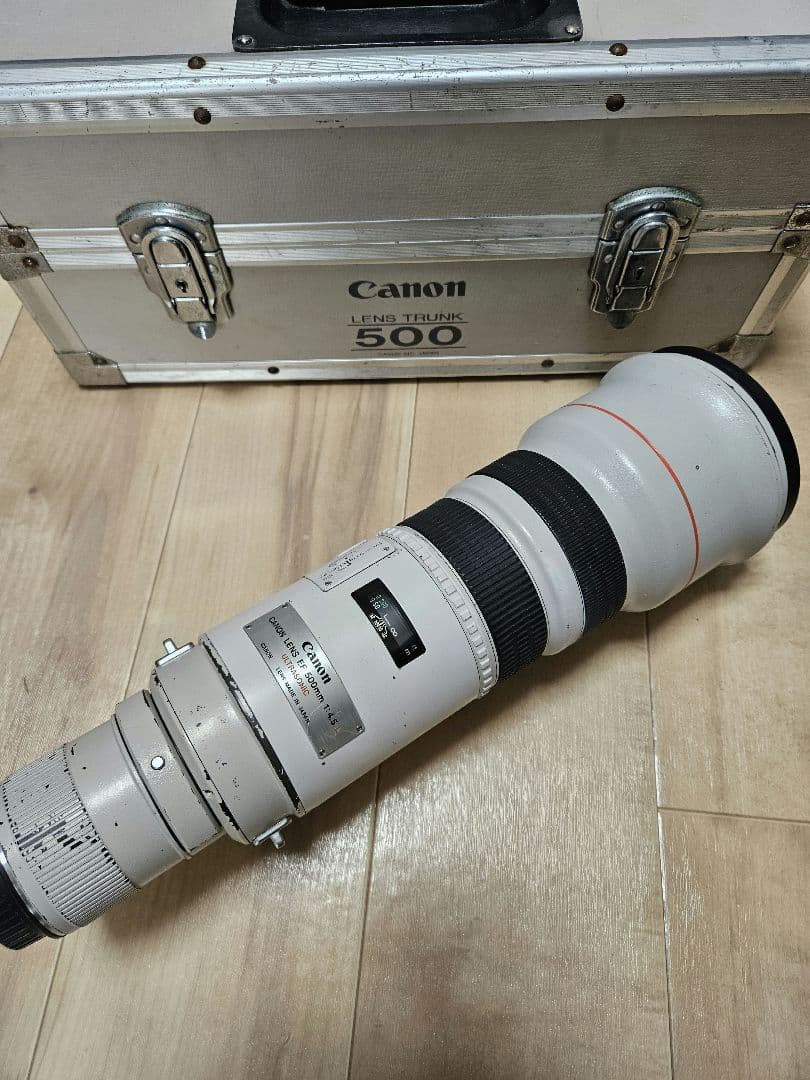 ジャンク Canon キヤノン EF 500mm F4.5 L 望遠レンズ