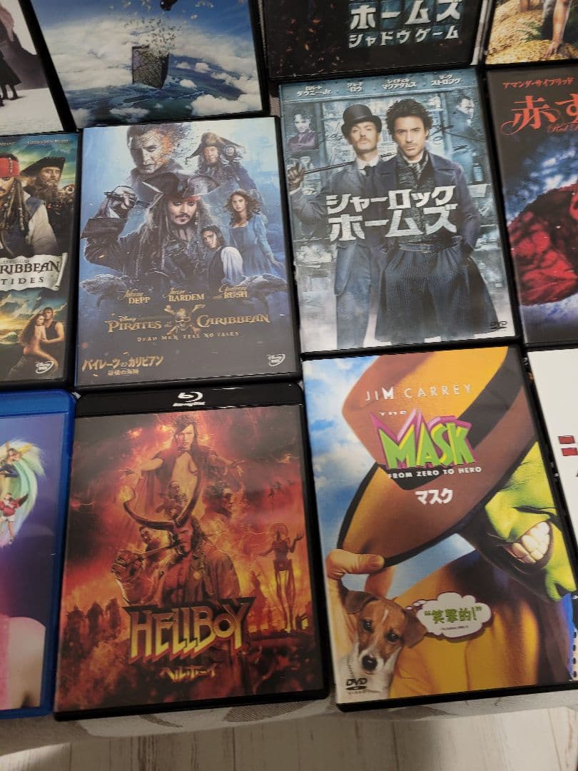 洋画DVDコレクション まとめ売り Blu-ray DVD 混合