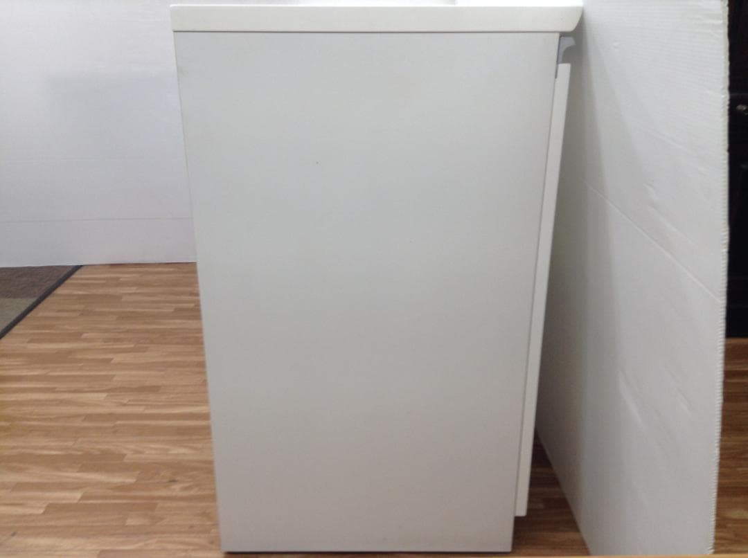 ニトリキッチンカウンター(レジューム 150QL-R WH) 清掃済み