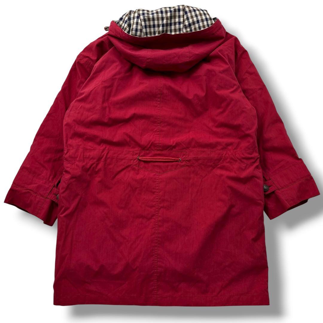 美品】アクアスキュータム　ダウン　ライナー　ハウスチェック　モッズコート　XL