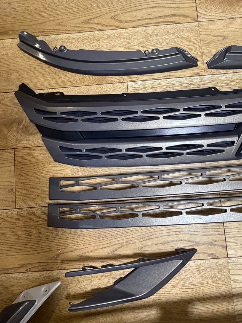 新型デリカD:5 後期 フロントグリルM'z SPEED バンパーガードセット