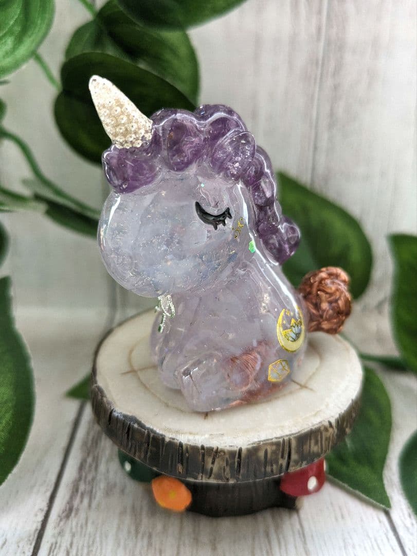 【なおりん】シトリンの天使ちゃん形オルゴナイト☆他４点