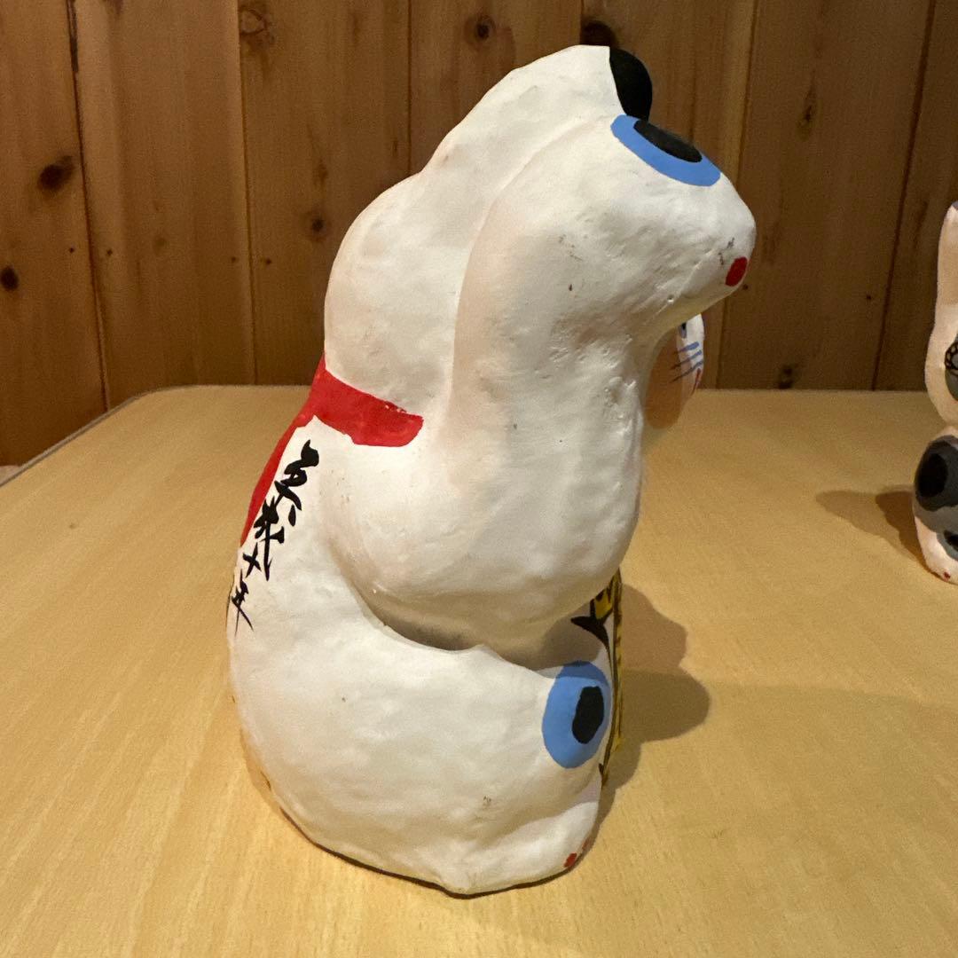 春日部張子　五十嵐健二作　招き猫