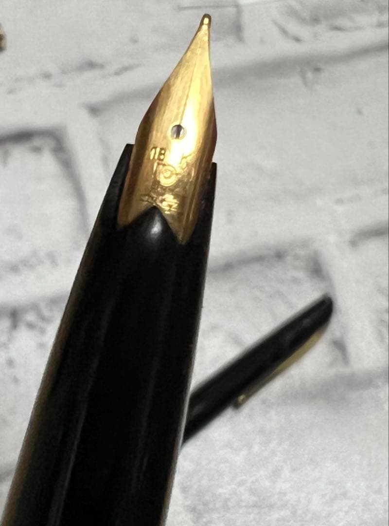 ⚠️専用 ★ ② プラチナ PLATINUM 万年筆 18K ※名前刻印あり