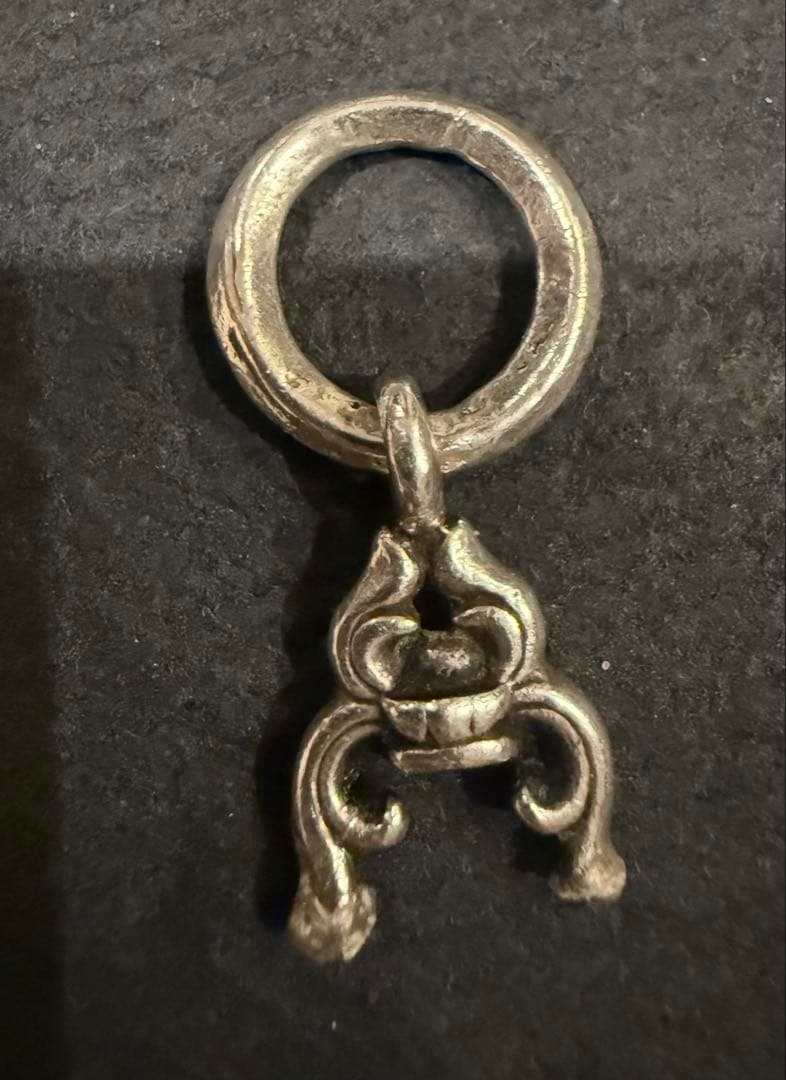 ✳️難あり正規品Chrome Heartsシルバーキーリングパーツ925❤️送料無料