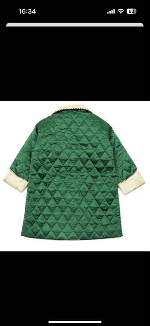 アルビgotoHollywood刺繍キルティングガウンコート