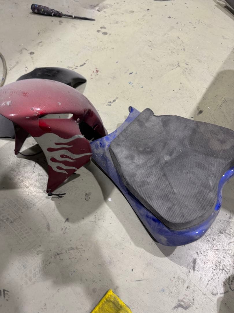 ⑤ NSR50 シロタコ　バイク メーター ブレーキ フェンダー