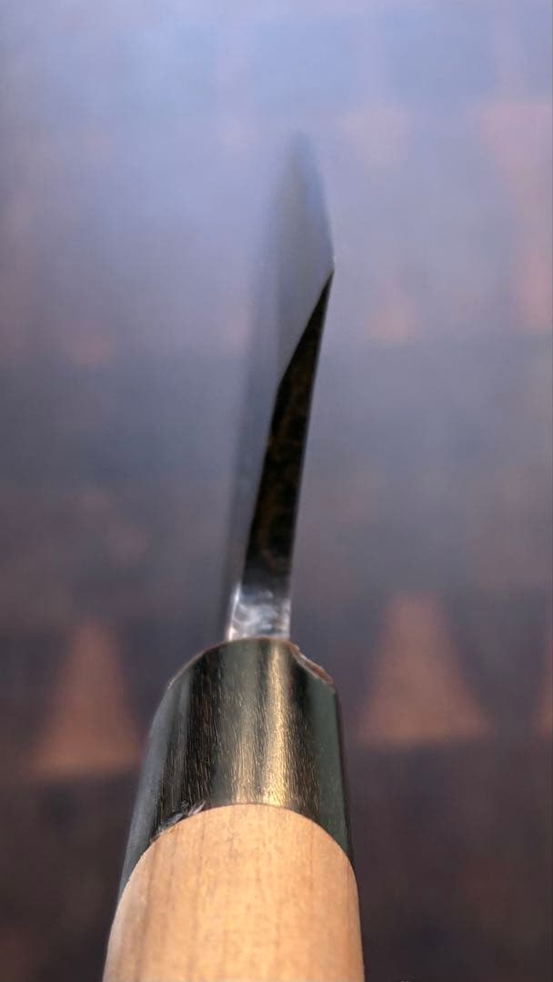 正本総本店　霞　玉白鋼　出刃　180mm 6寸　包丁　和包丁　本職　釣り