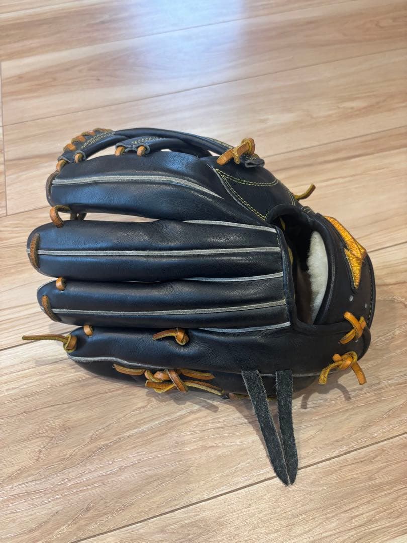 Mizuno プロ　クラシック軟式野球グローブ 黒