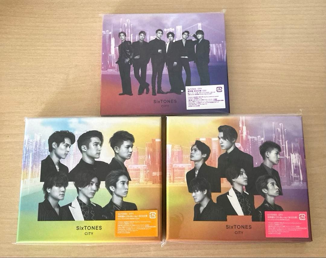 SixTONES アルバム シングル 3形態 27枚まとめ売り おまけつき