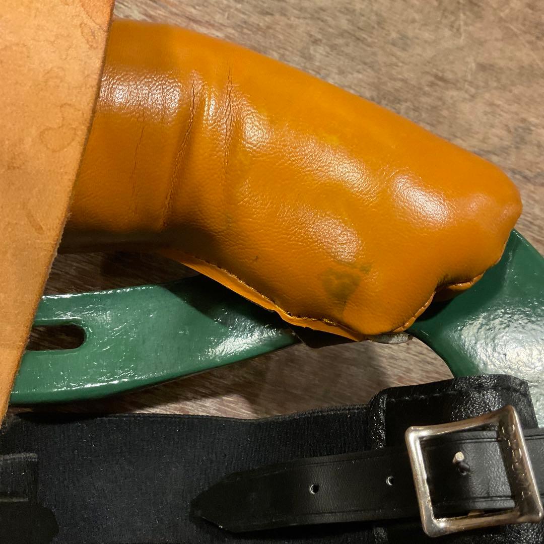 未使用保管品！昭和レトロ キャッチャーマスク 金属製 野球 審判 硬式 軟式