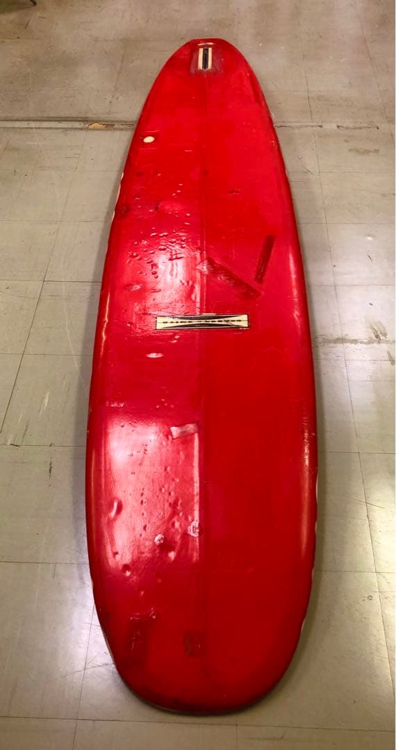 ヴィンテージ　ロングボード　G&S シングルフィン　ディスプレイ