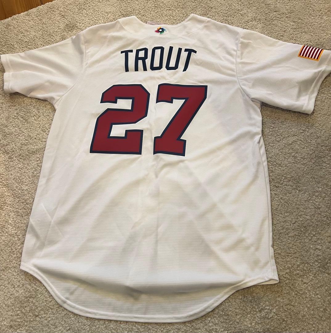ナイキ USA Baseball ジャージ マイク トラウト WBC