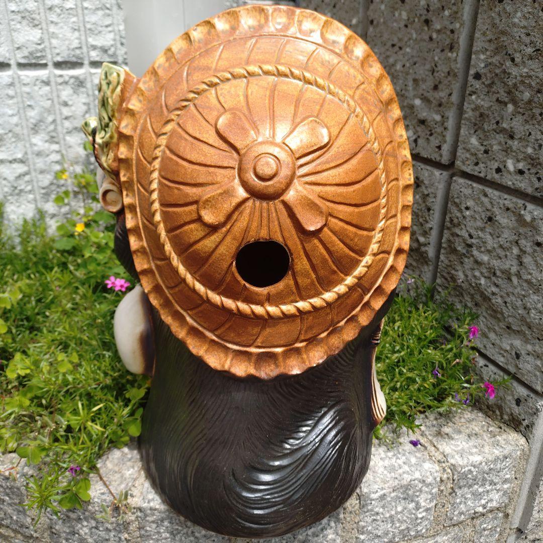 信楽焼　13号福狸　45㌢