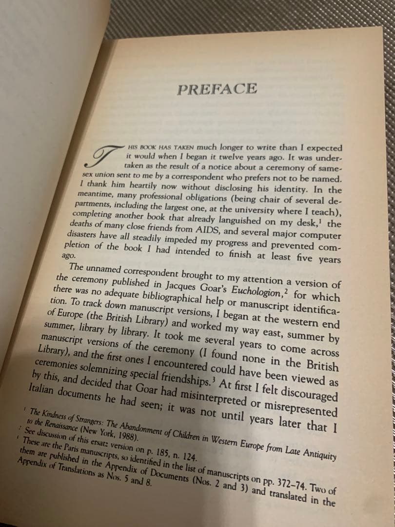 希少　The Marriage of Likeness John Boswell