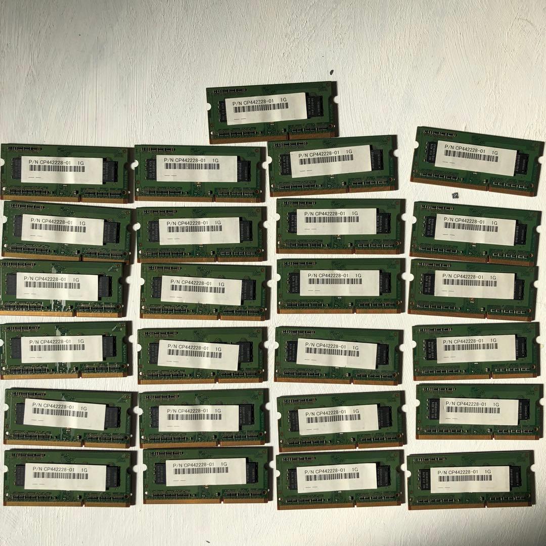 SAMSUNG 1GB DDR3メモリM471B2B873EH1-CF8 25枚