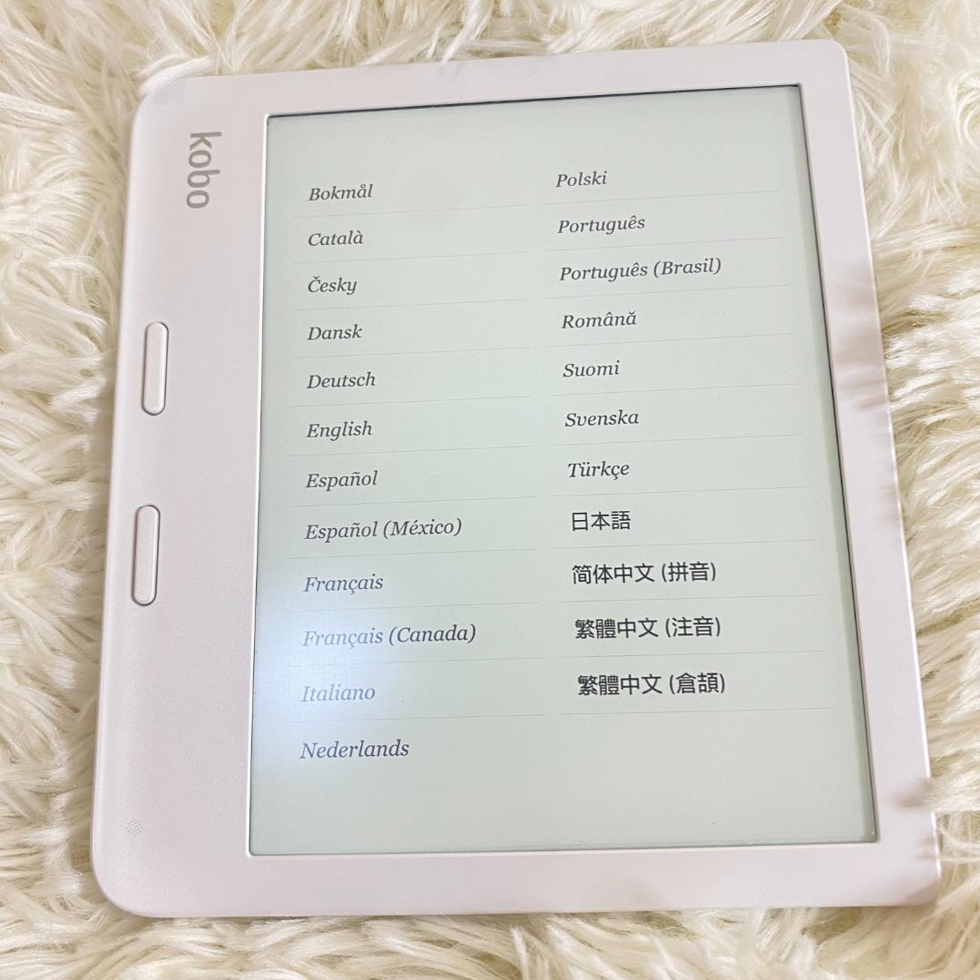 Rakuten Kobo Libra 2 32GB ホワイト 純正ケース付