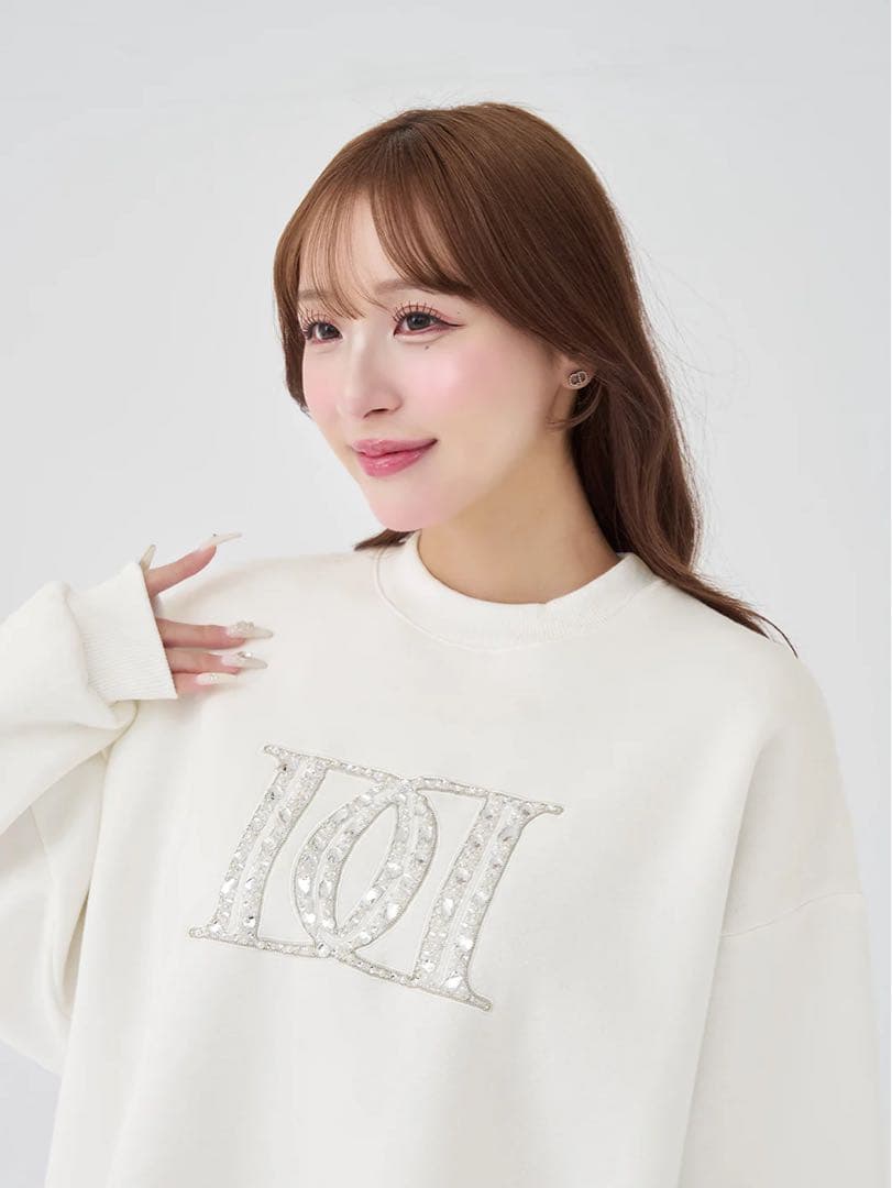 Darich DDロゴビジュースウェットプルオーバー WHT