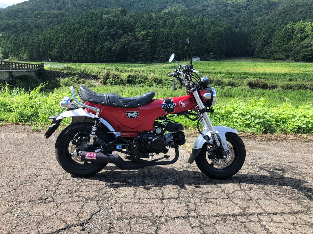 DAX125ヨシムラストレートサイクロンダウンマフラー