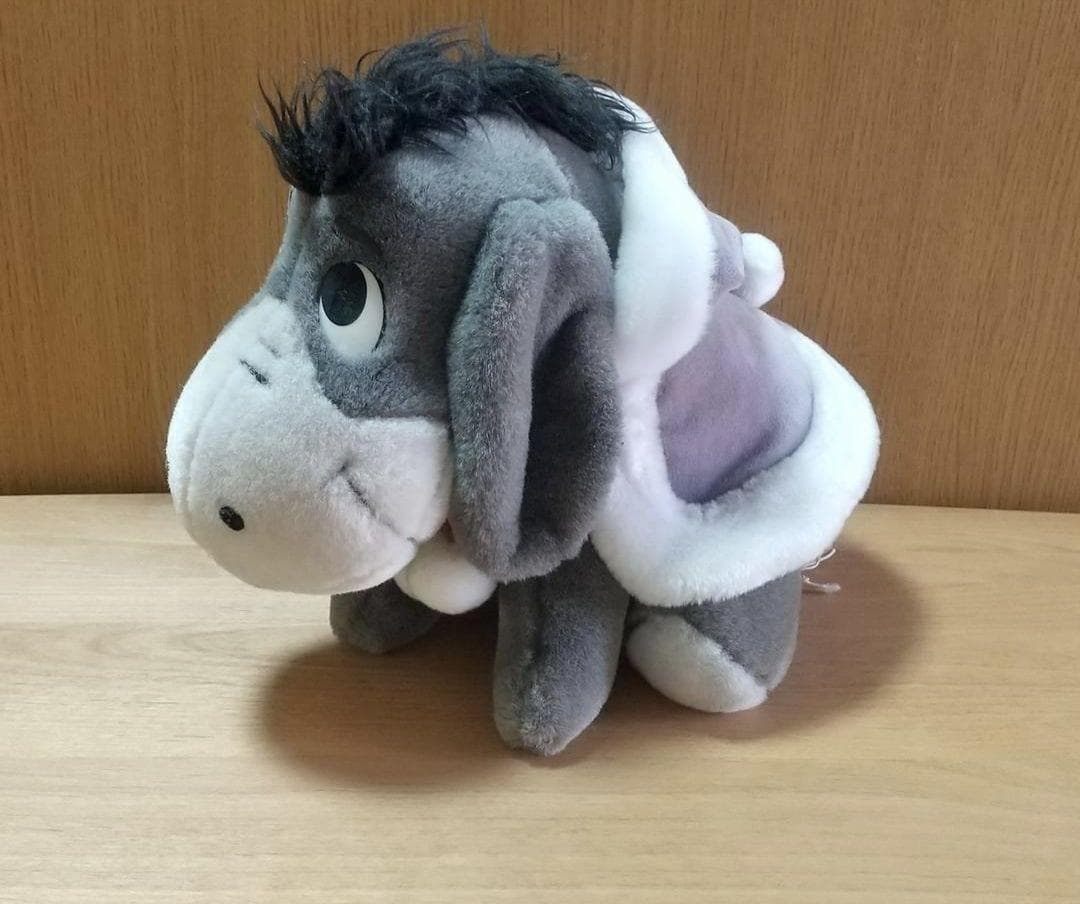 【レア】ディズニー　イーヨー　ぬいぐるみ　コレクター　レトロ　アンティーク