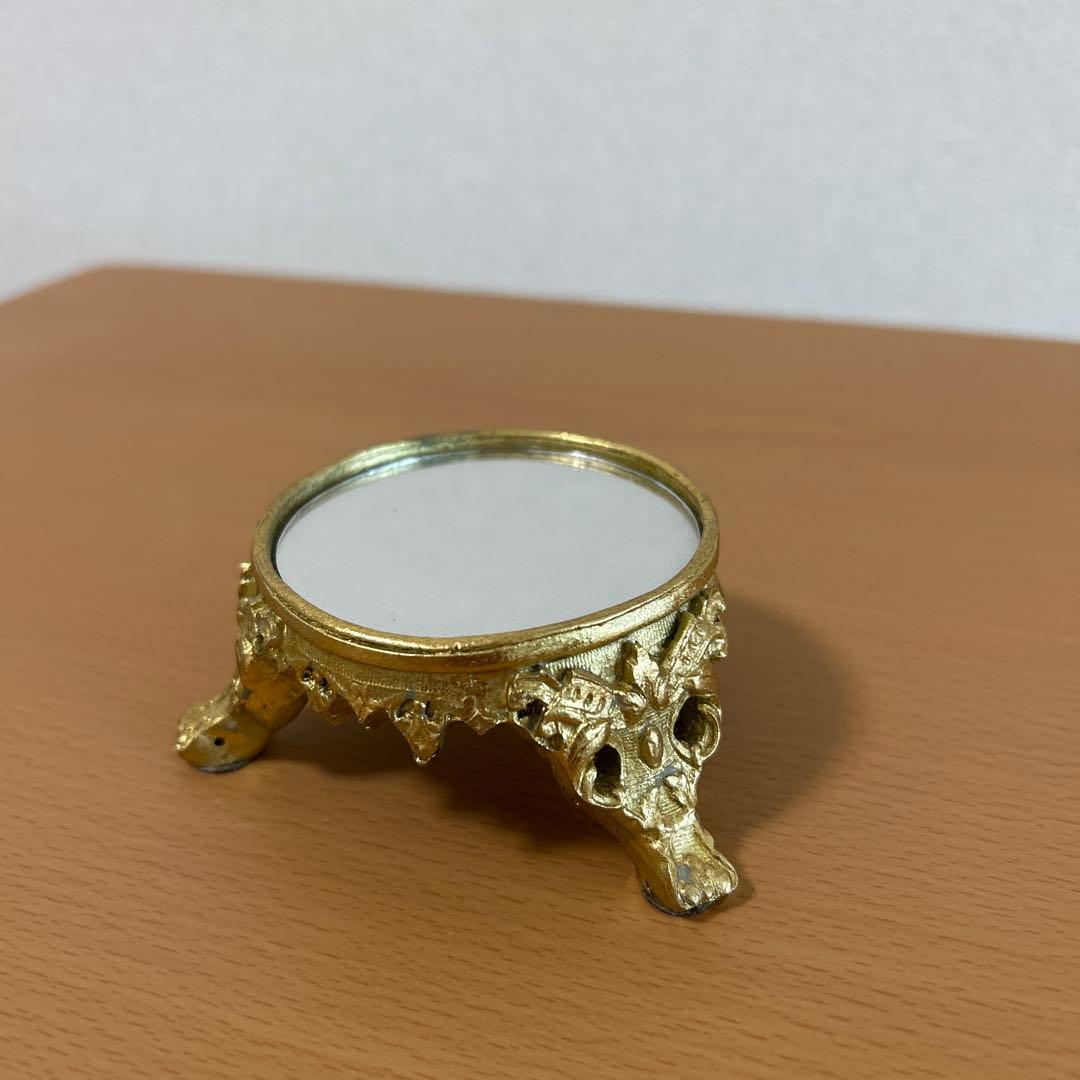 ビンテージ　ミラースタンド　置物