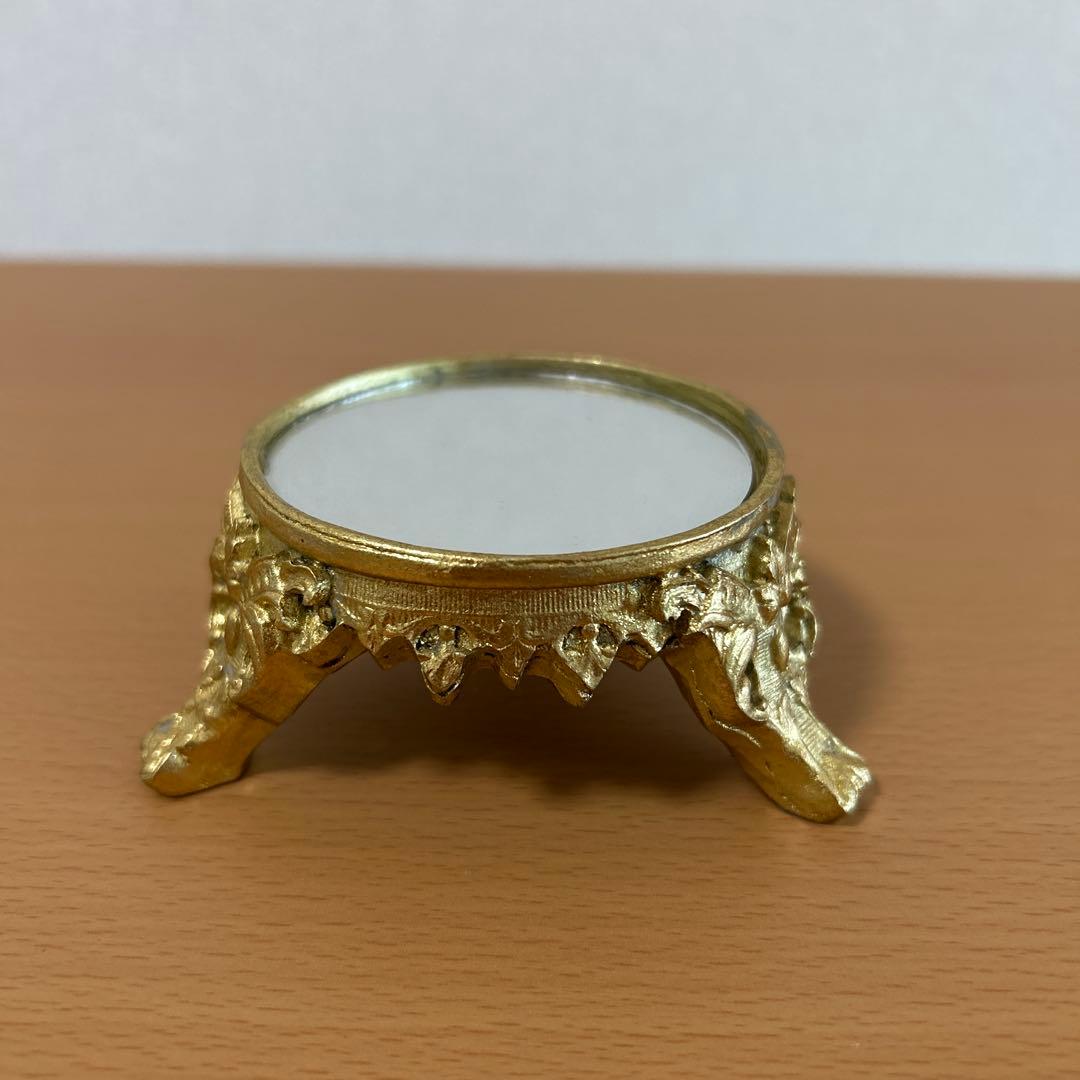 ビンテージ　ミラースタンド　置物