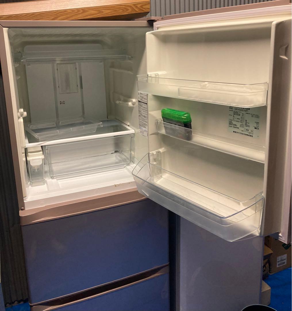 TOSHIBA GR-K33S(NP) 2018年製 冷凍冷蔵庫 330L