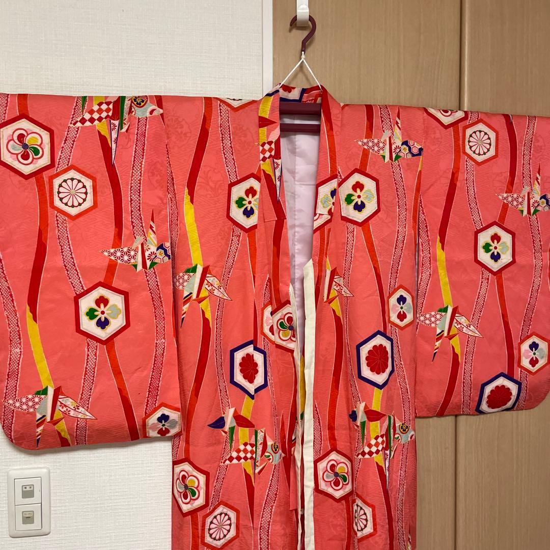 七五三着物　アンティーク着物　大正ロマン