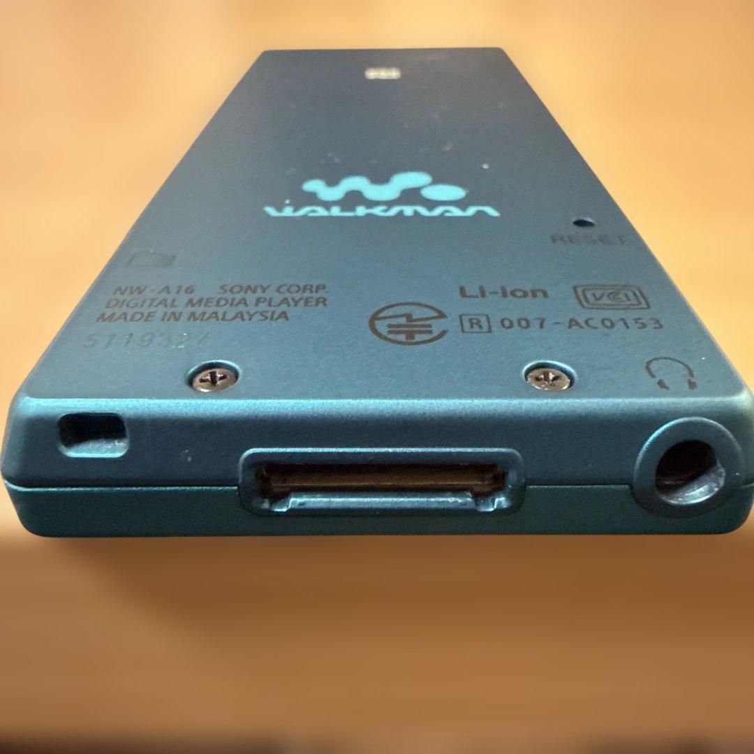 SONY ウォークマン NW-A16 ブルー 32GB + SDカード64GB