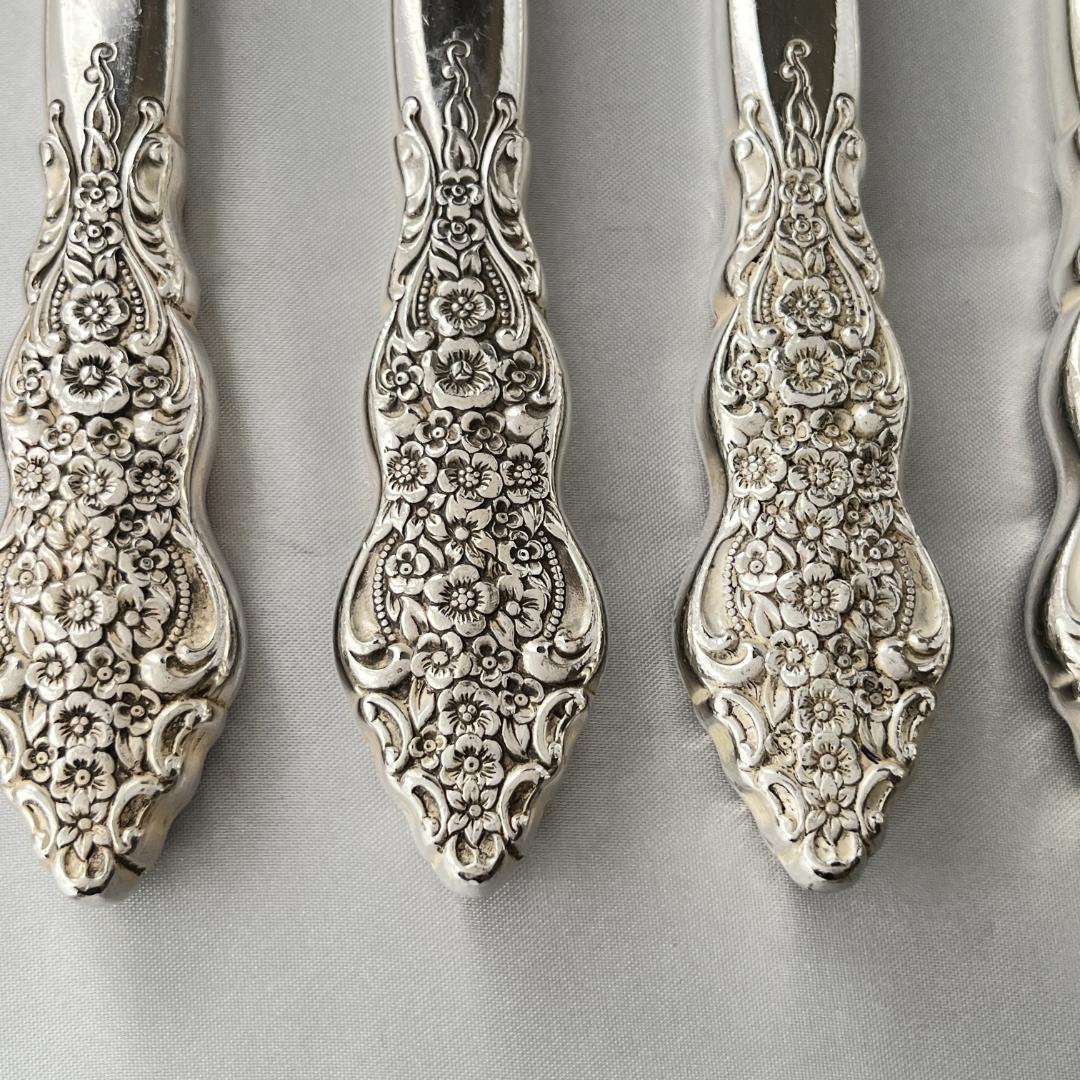 【Rogers Bros】ディナーナイフ 6本 RENAISSANCE 華麗！！