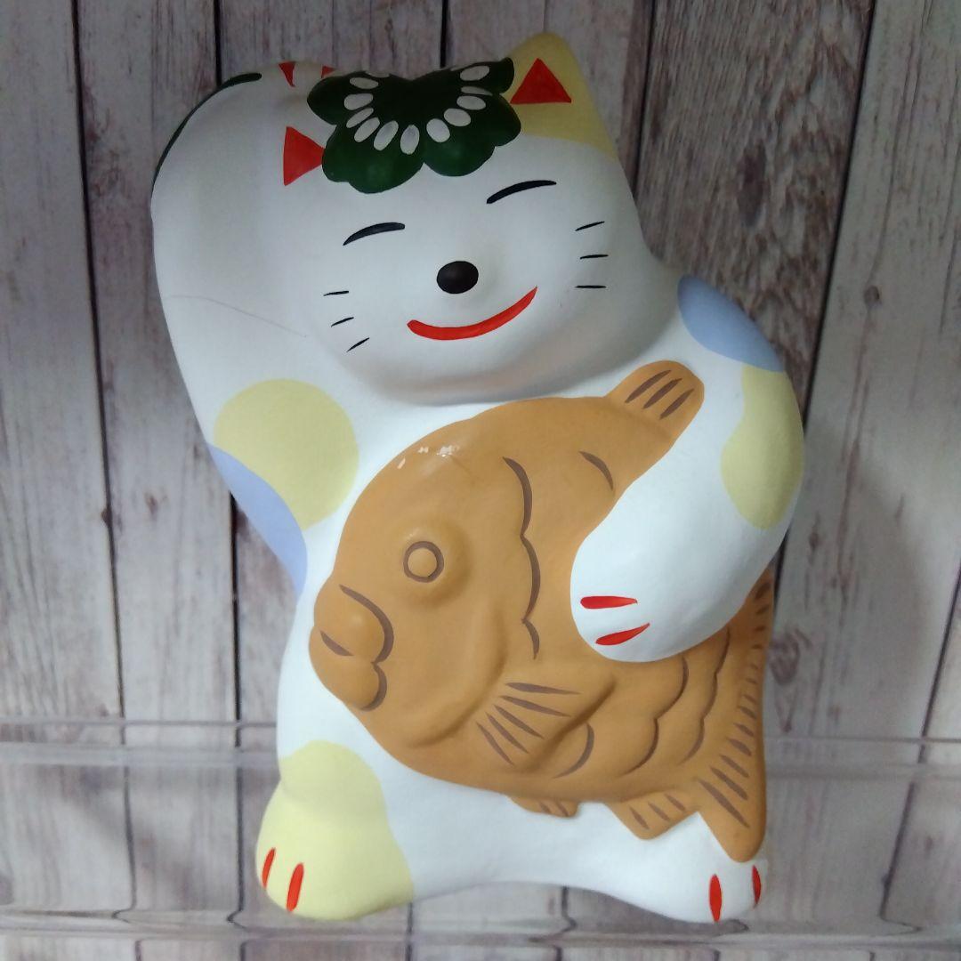 ☆大分 湯布院　工房 輪葉葉　招き猫はいかが？　置物　まとめ売り　7点セット☆