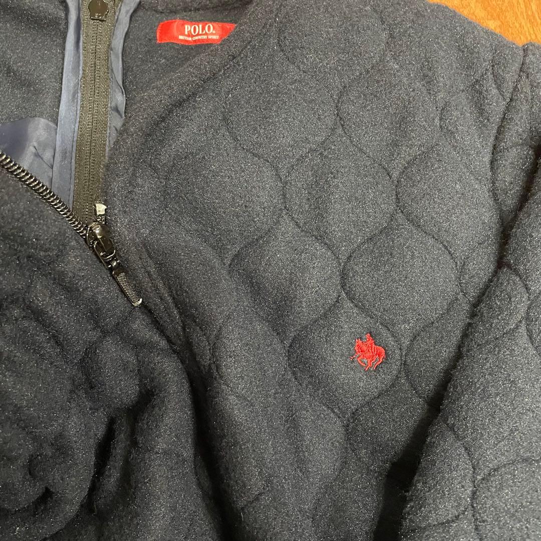 新品タグ付 POLO 3WAY ママコート キルティング　黒　産前産後マタニティ