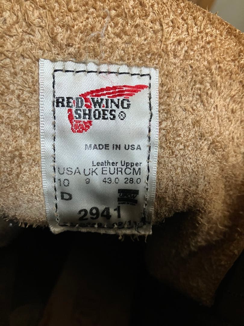 RED WING SHOES 廃盤 2941