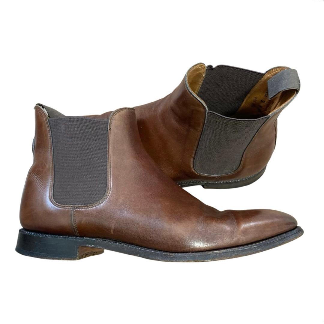 Crockett & Jones チェルシー　サイドゴアブーツ　8 E ブラウン