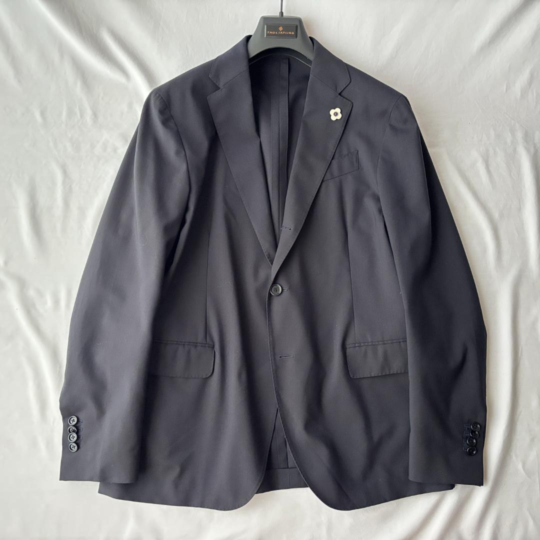 美品 ラルディーニ スーツ セットアップ easy wear ネイビー 52