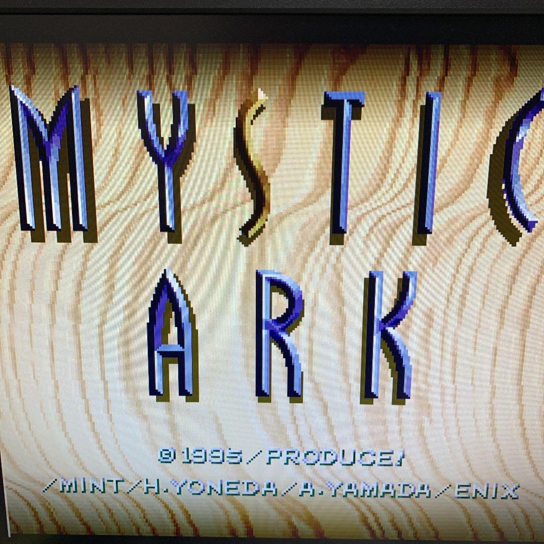 【超美品】起動確認済 ミスティックアーク 箱取説あり スーパーファミコン