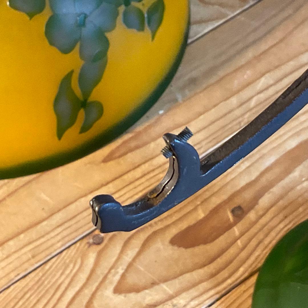 エミール ガレ風ランプ 大型 スタンドライト アンティーク ヴィンテージ 2灯