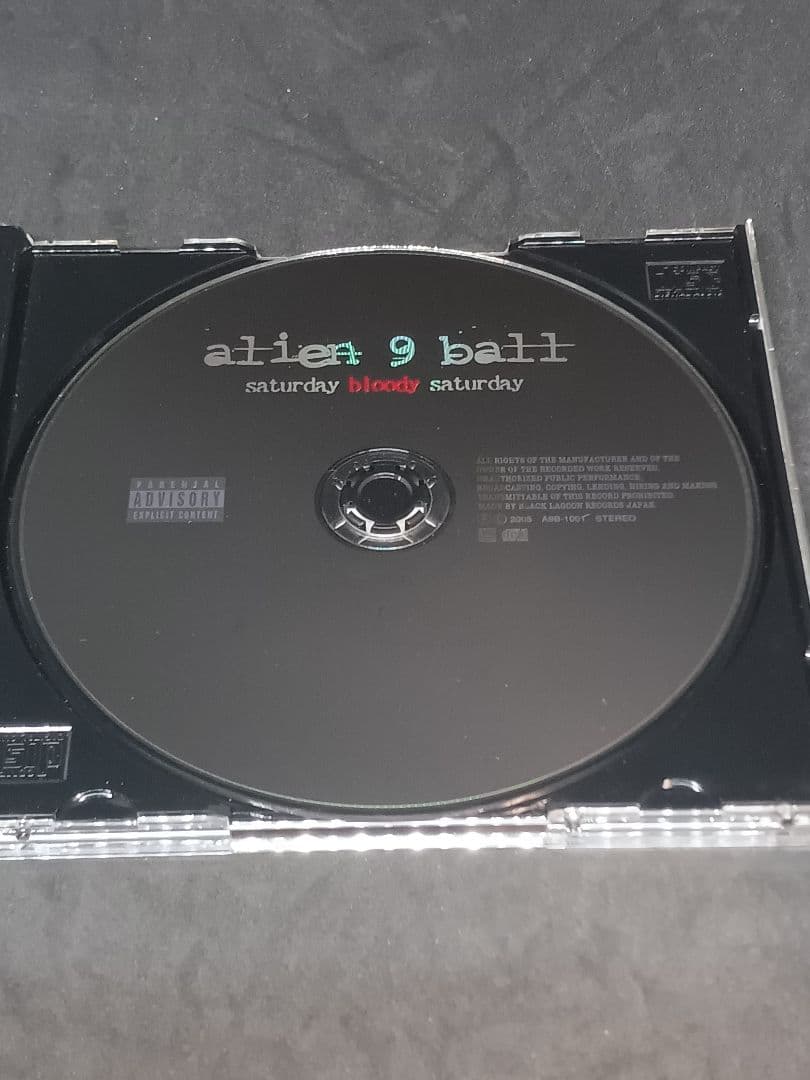 alien 9 ball THE SPLATTERS ３枚セット 幻覚アレルギー