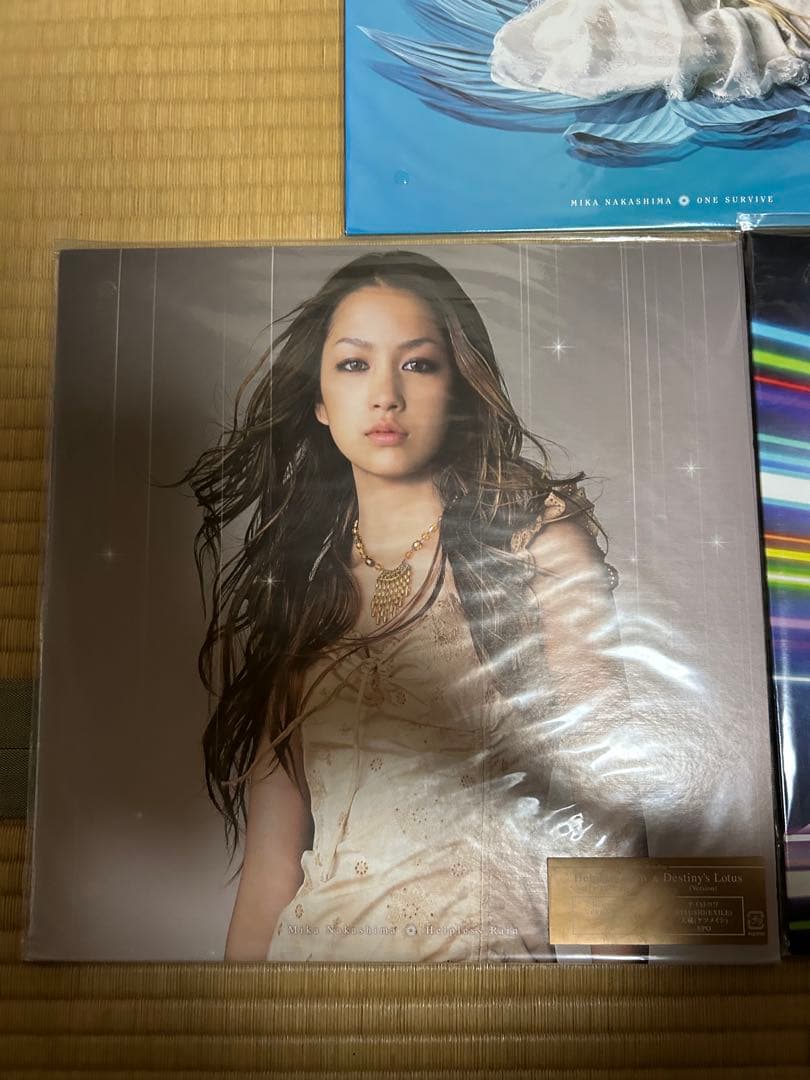 LP 中島美嘉　レコード3枚セット　シュリンク付きアナログコレクション
