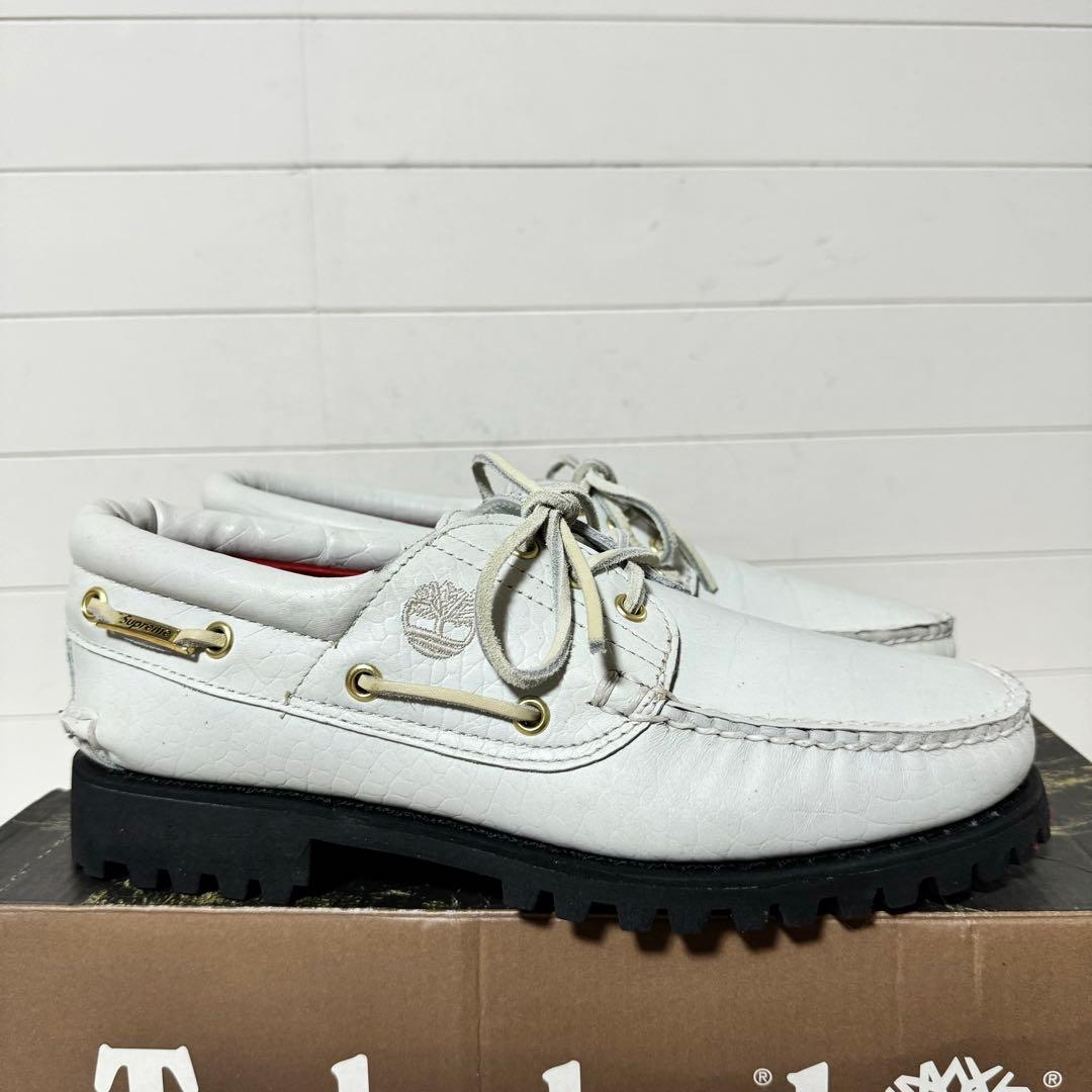 未使用✨SUPREME TIMBERLAND 3EYE BOAT デッキシューズ