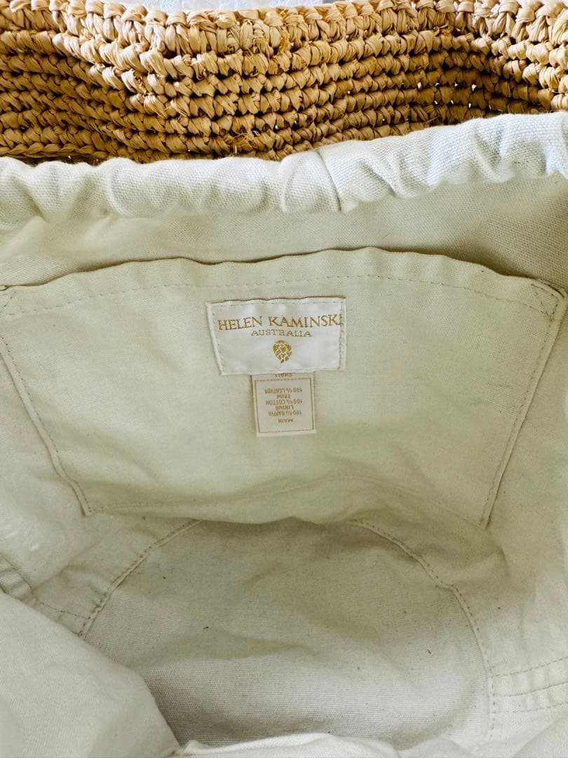 HELEN KAMINSKI ヘレンカミンスキー ラフィアバッグ