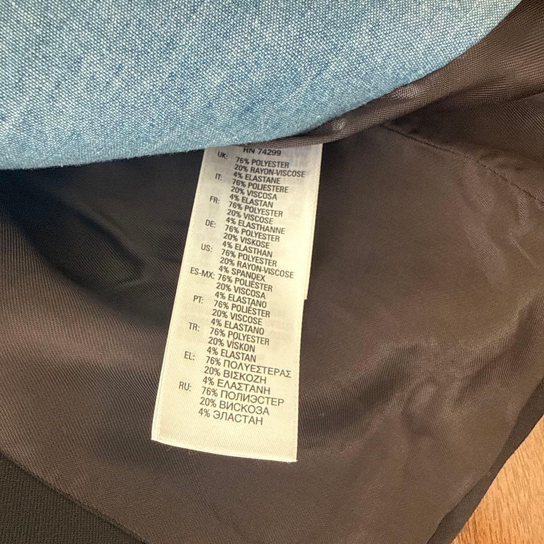 DIESEL ディーゼル　キッズ　スーツ 黒/デニム　卒業式　12y ジャケット