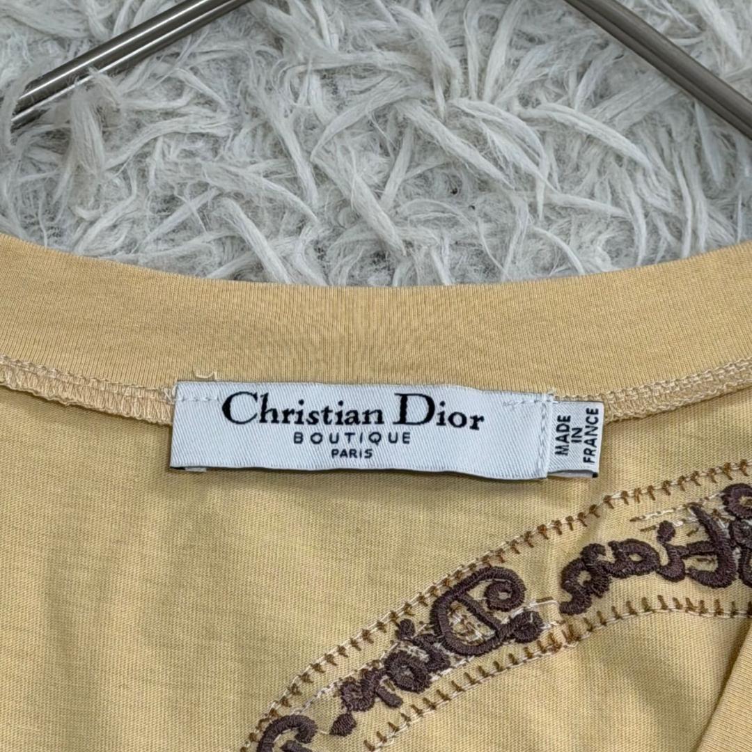 16572✨クリスチャンディオール ガリアーノ期 Tシャツ 刺繍 オブリーク 馬