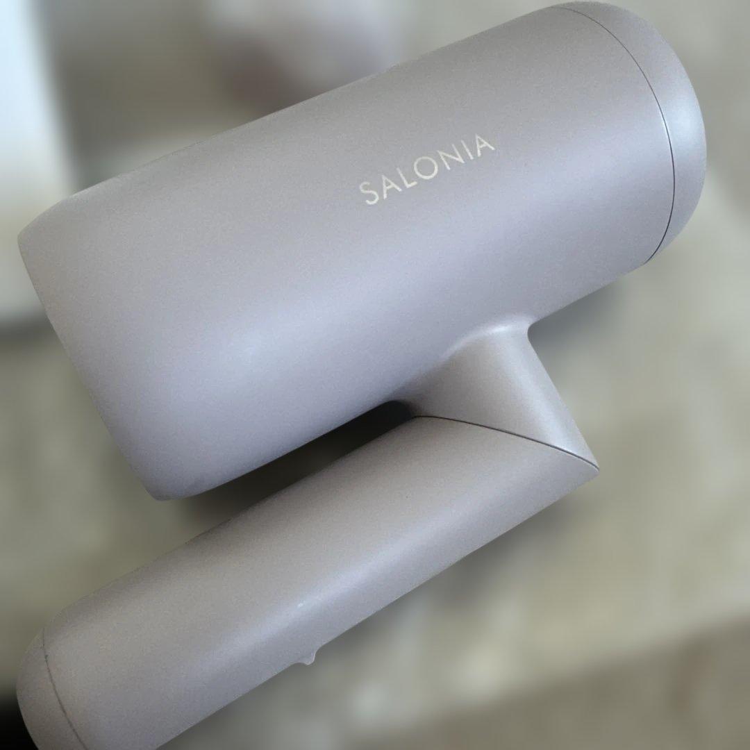 【ほぼ新品】SALONIA スムースシャインドライヤーピンク