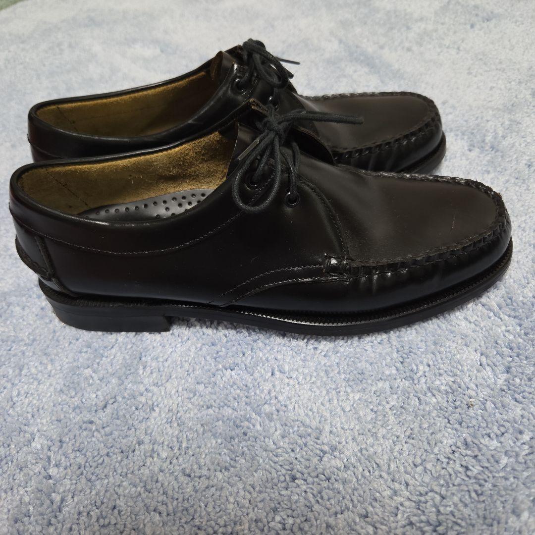 <美品>SEBAGO ブラック モカシン