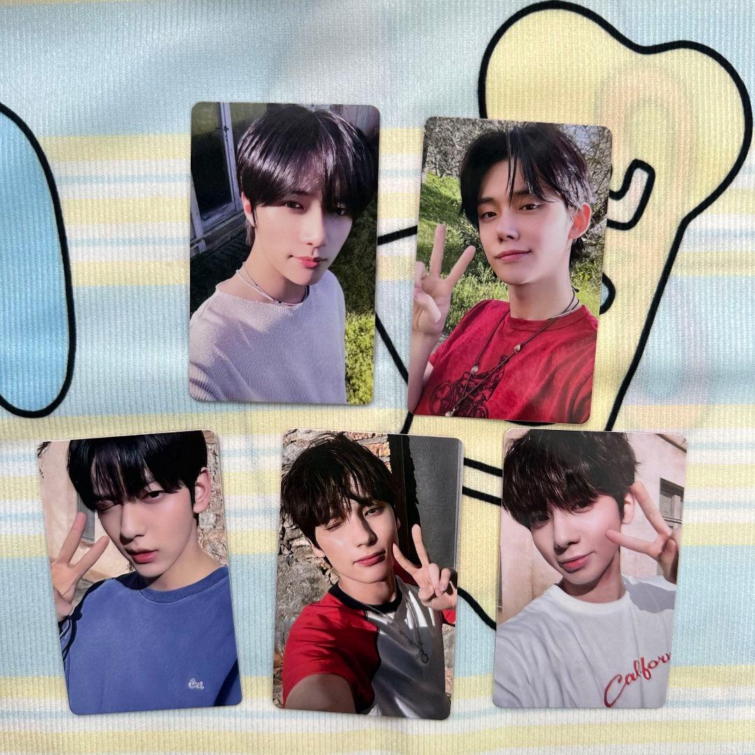 txt love language line music トレカ 5枚