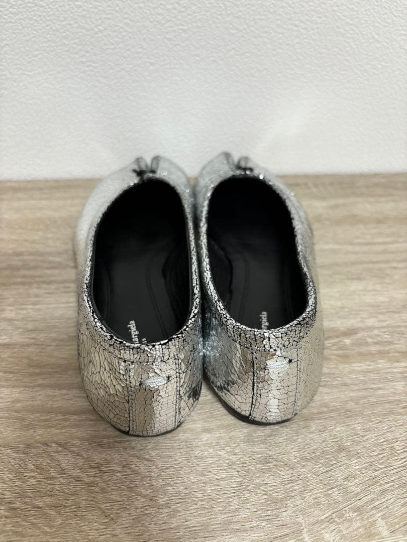 Maison Margiela タビバレエ 37 ブロークンミラー/シルバー