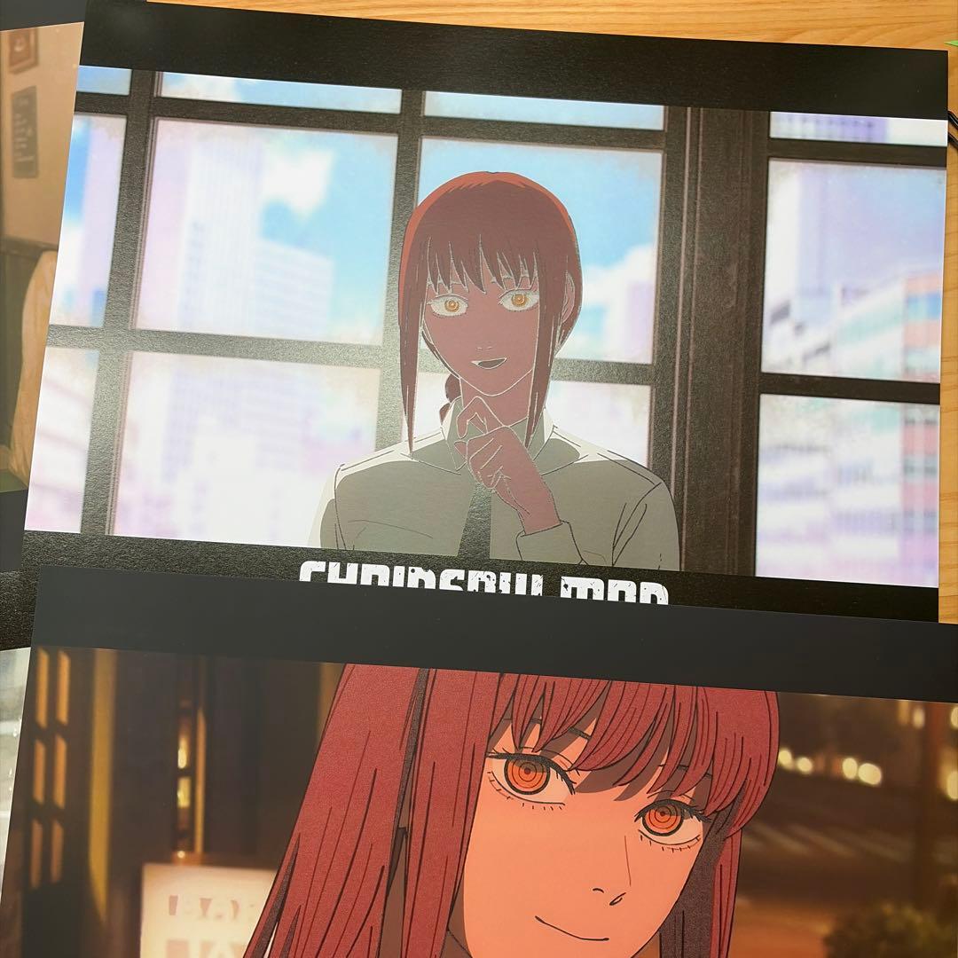 チェンソーマン　台湾限定　マキマ　夜光/香り レゼ　夜光/香り　A3ポスター